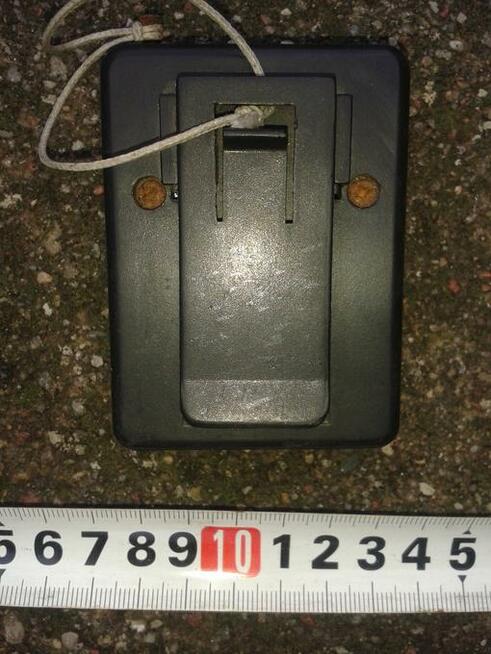 Alarm osobisty na pasek, wyjka, 50 zł.