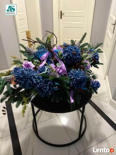 kurs florystyczny 50h - kompozycje kwiatowe