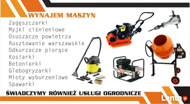 Zagęszczarka Wypożyczalnia narzędzi Pomocnik-Expert Busko