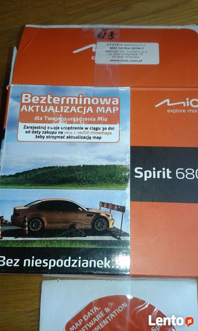 Sprzedam GPS firmy MIO z dożywotnią darmową aktualizacją map