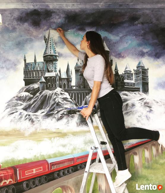 Artystyczne malowanie ścian i sufitów (wnętrza, zewnętrzne)