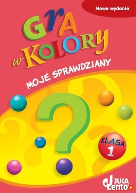 Sprzedam moje sprawdziany Gra w kolory do klasy 1