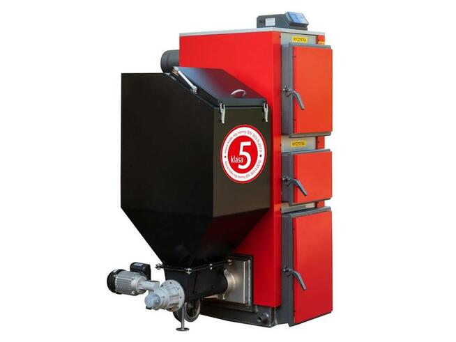 Kocioł 25kW 5KLASA ekogroszek podajnik DOTACJA Pleszewskie