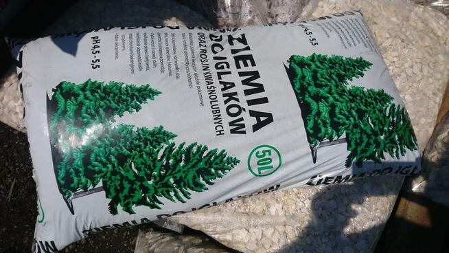 Ziemia do iglaków TANIO ogrodowa kwiatowa torf HIT