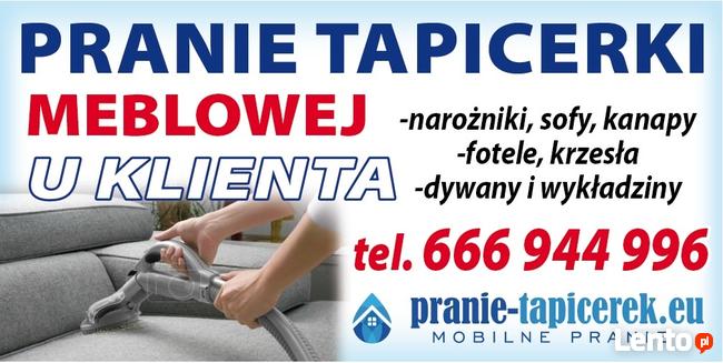 Pranie tapicerki -wersalek, narożników, sof, wykładzin LUBIN