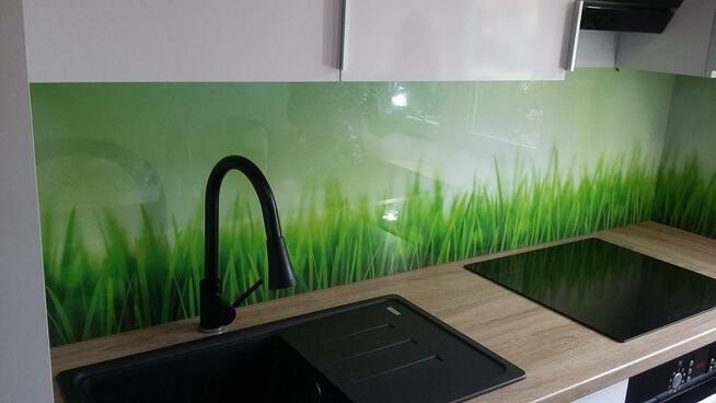 Panele szklane z dowolną grafiką/ druk UV na szkle/ lacobel