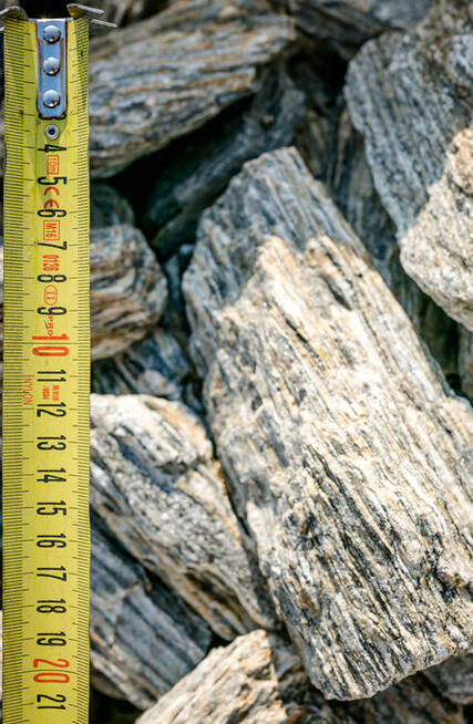 Kamień łamany laminowany gnejs dekoracyjny kora