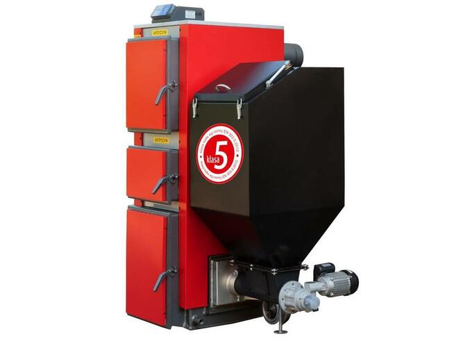 Kocioł 25kW 5KLASA ekogroszek podajnik DOTACJA Pleszewskie