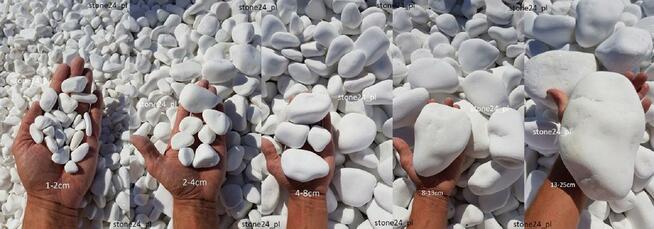 Otoczak Thassos kamień dekoracyjny grecki 13-25 cm