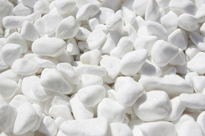 Otoczak Thassos kamień dekoracyjny grecki 1-2 cm