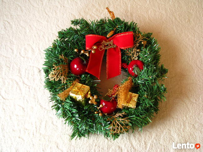 Malinowe bombki choinkowe – wzór plastry miodu – ozdoby na c