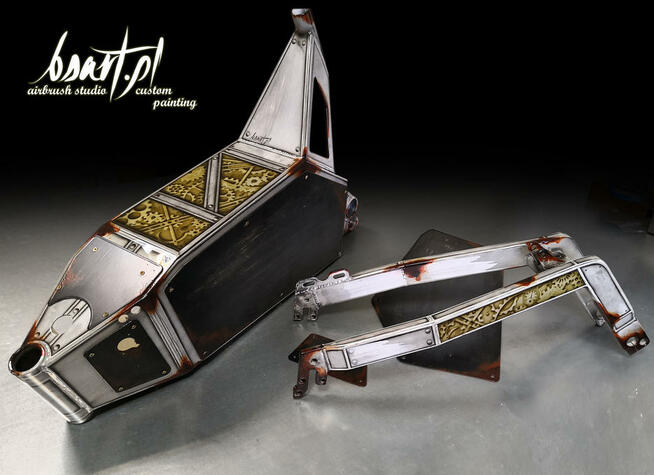 Malowanie aerografem, lakierowanie, custom painting airbrush
