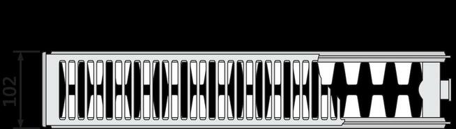 Kaloryfer, grzejnik płytkowy naścienny PURMO COMPACT 90x60cm