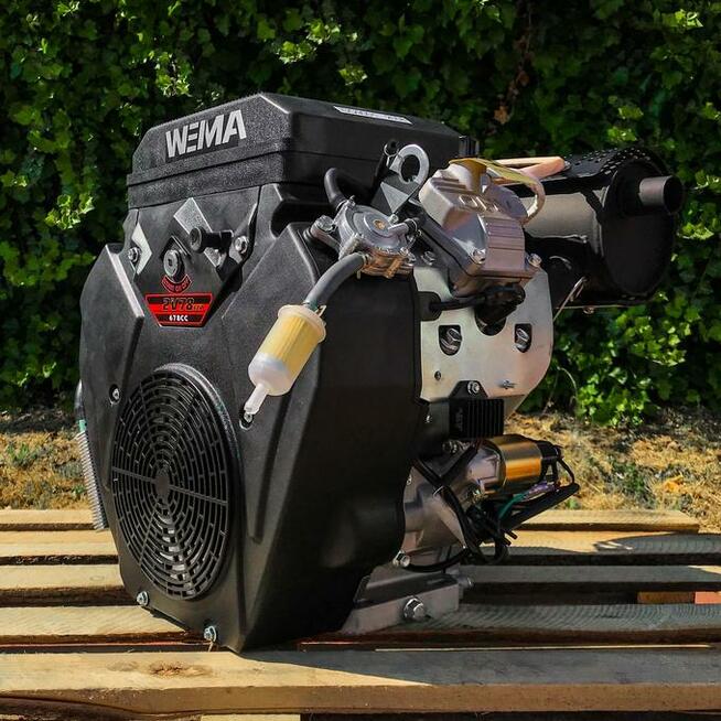 Silnik benzynowy dwucylindrowy WEIMA WM2V78F, 20KM, 25mm