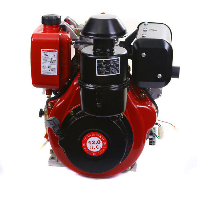 SILNIK DIESLA 12KM WEIMA WM188FBE-Z88, 25 mm wałek