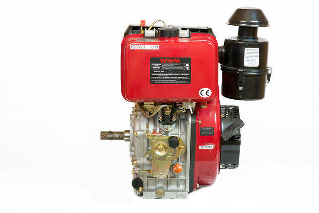 SILNIK DIESLA 12KM WEIMA WM188FBE-Z88, 25 mm wałek