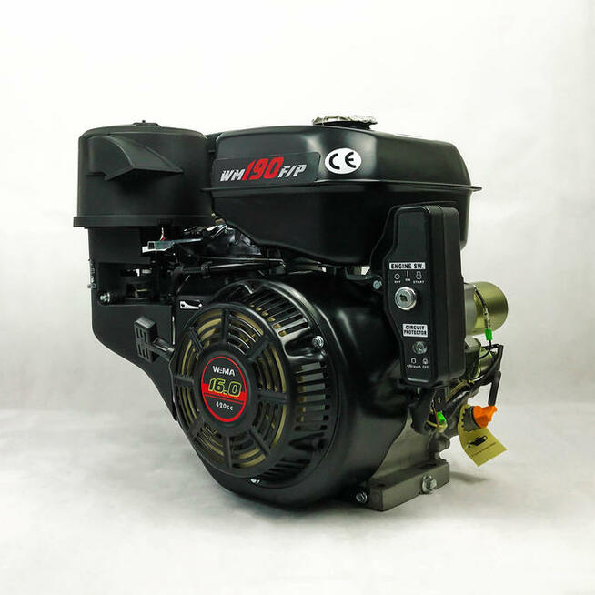 Silnik benzynowy z reduktorem WM190FE-L 16 KM, 25mm wałek