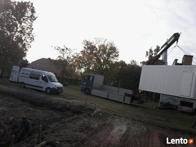 Transport Kontenerów HDS transport maszyn i urządzeń Legnica