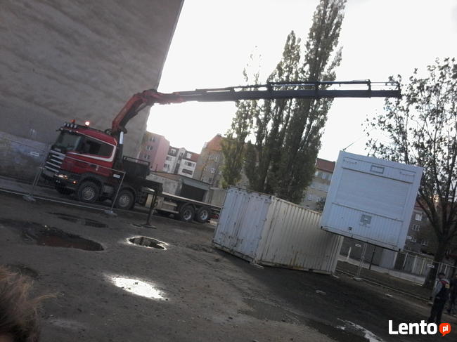 Transport Kontenerów HDS transport maszyn i urządzeń Legnica