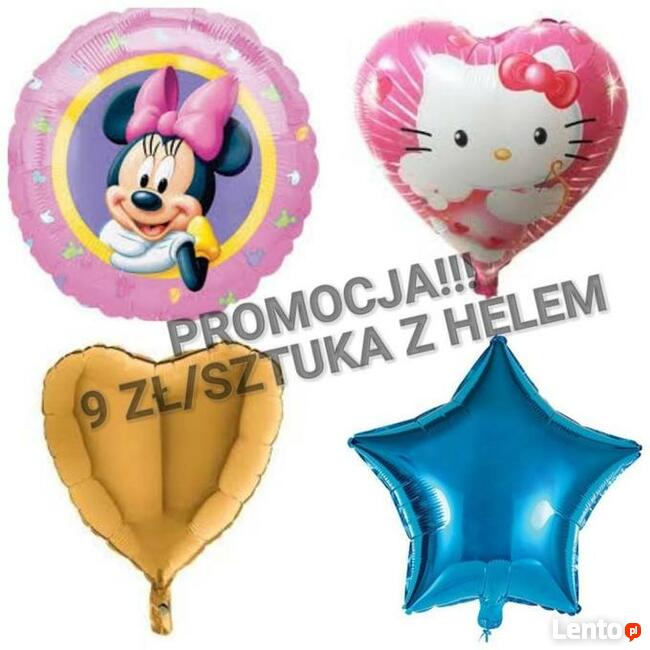 Balony/napełnianie balonów Rybnik tel.883644900