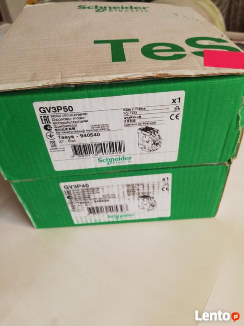 Wyłącznik silnikowy GV3P50 ; 37-50A ; Schneider Electric