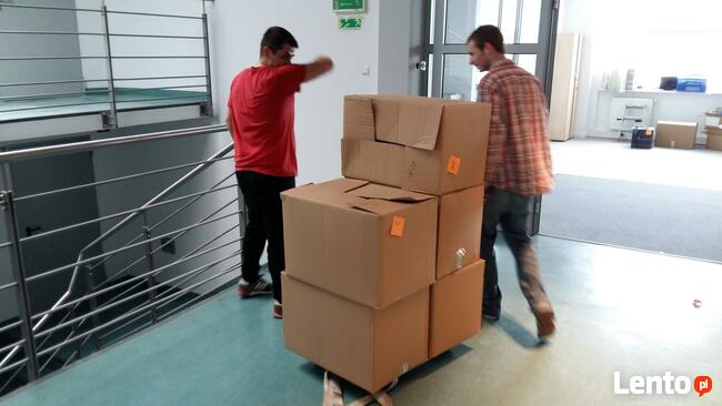 Przeprowadzki -kompleksowo profesjonalnie.