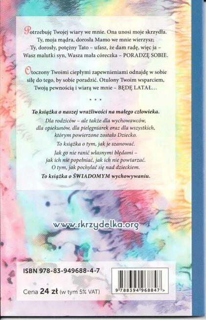 Nie przydeptuj małych skrzydeł NOWE WYDANIE 2018