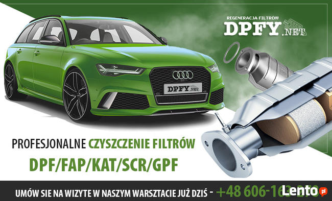 Regeneracja DPF/FAP/KAT/SCR/GPF Radom