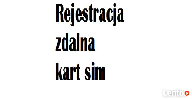 Rejestracja numerów karty sim orange, nju, t-mobile, play, p