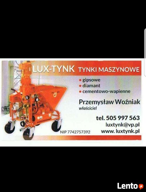 Tynki maszynowe