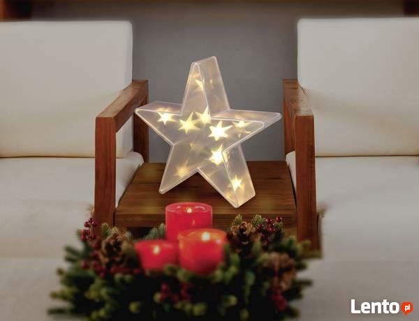 Gwiazda Polarlite PDE-04-003 32,5cm Hologramy LED