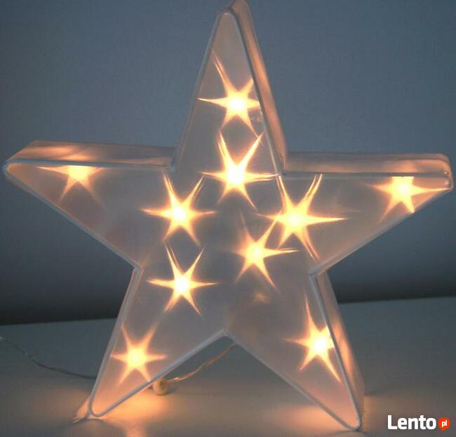 Gwiazda Polarlite PDE-04-003 32,5cm Hologramy LED