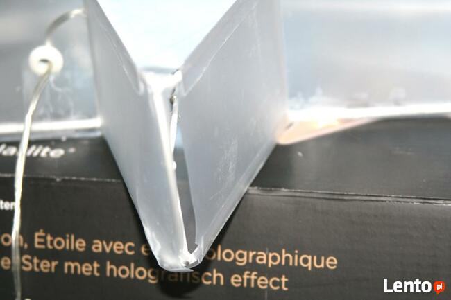 Gwiazda Polarlite PDE-04-003 32,5cm Hologramy LED