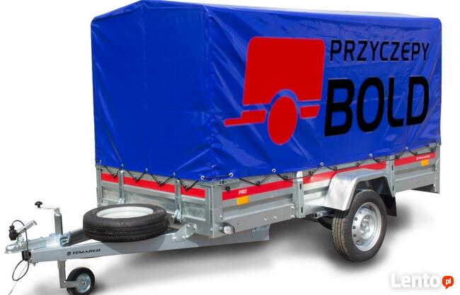PRZYCZEPY BOLD Wypożyczalnia / Wynajem przyczepy 2,6m x 1.2m
