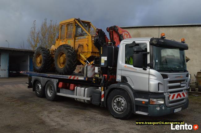 Usługi HDS do 9,6 tony, transport 10 ton Mrągowo