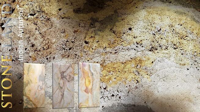 Fornir kamienny duży format, do podświetlenia Indian Autumn