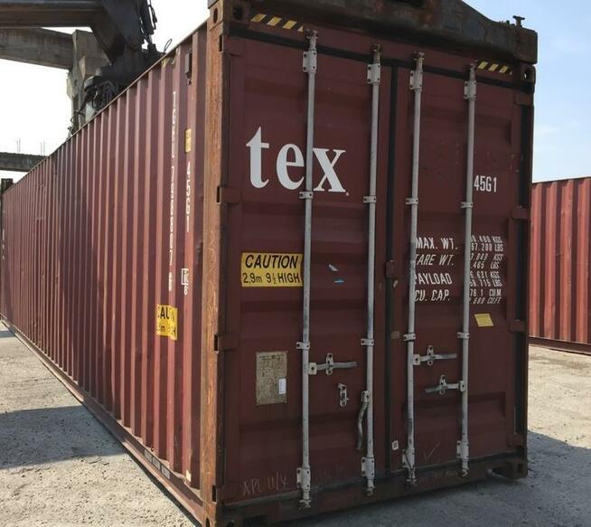 Kontener morski magazynowy budowlany 40 HC używany – TS-CONT