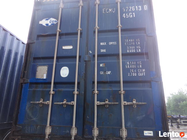 Kontener morski magazynowy budowlany 40 HC używany – TS-CONT
