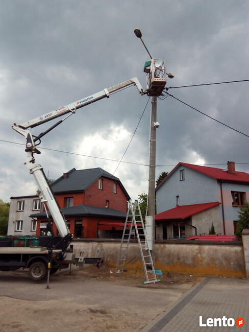 Wynajem podnosnika - zwyzki 20m.