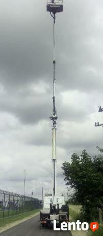 Wynajem podnosnika - zwyzki 20m.