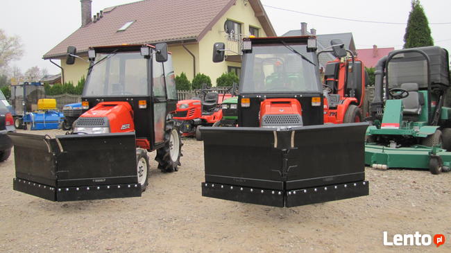Pług do śniegu traktor traktorek Kubota Yanmar Iseki MItsubi
