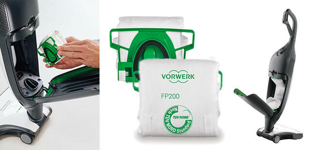 Vorwerk Kobold VK200 + EB400 torba Gratis