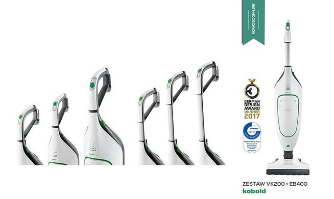 Vorwerk Kobold VK200 + EB400 torba Gratis