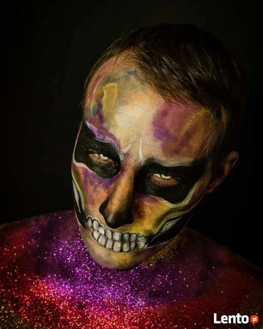 Halloween-Charakteryzacja, Bodypainting, Wizaż