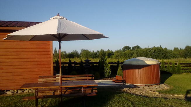 Sauna w ośrodku wczasowym, pokoje do wynajęcia Biecz, domek w