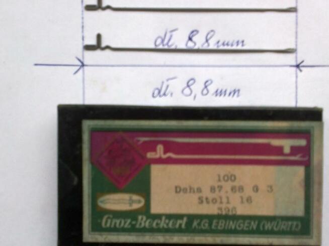 Igły do maszyn dziewiarskich - Sprzedam