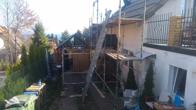 mycie ciśnieniowe elewacji kostki ogrodzeń itp.