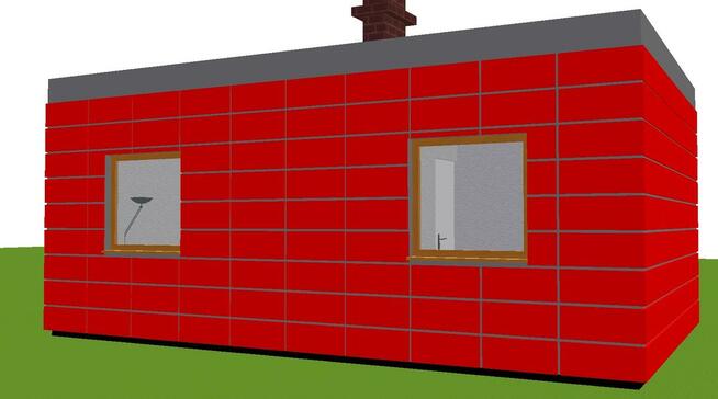 Projekt domu ZG5 - na zgłoszenie (bez pozwolenia)