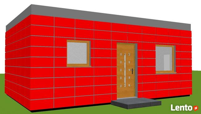 Projekt domu ZG5 - na zgłoszenie (bez pozwolenia)