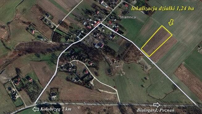 Działka Kołobrzeg Stramnica